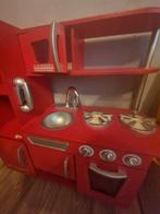 Vintage Kidkraft Speelkeuken - Rood, Ophalen, Gebruikt, Hout, Speelkeuken