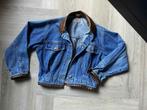 Vintage stoer Spijkerjasje -146, Ophalen of Verzenden, Zo goed als nieuw, Vintage, Jongen