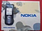 Klassieke GSM telefoon Nokia 2600 met lader en koptelefoon, Minder dan 3 megapixel, Fysiek toetsenbord, Gebruikt, Klassiek of Candybar