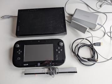 Wii u zwart goede staat. beschikbaar voor biedingen
