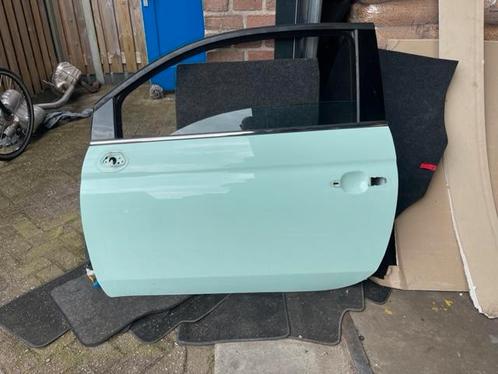 PORTIER LINKS 166B Fiat 500 (312) (01-2007/12-2012), Auto-onderdelen, Carrosserie en Plaatwerk, Deur, Fiat, Links, Gebruikt