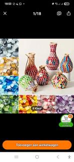 Gevraagd Tegeltjes voor Mozaïek in Klazienaveen e.o., Hobby en Vrije tijd, Ophalen, Gebruikt