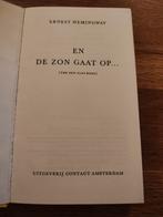 En de zon gaat op - Hemingway, Contact Amsterdam, Ophalen of Verzenden