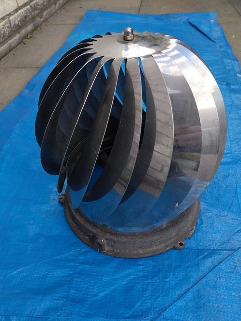 rotorkap schoorsteen turbowent draaiende trekkap openhaard, Doe-het-zelf en Verbouw, Ventilatie en Afzuiging, Zo goed als nieuw