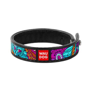 WAUDOG Summer Lederen Armband Zwart 21-23 cm Ruim -40%!!! beschikbaar voor biedingen