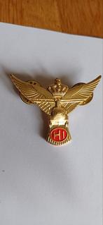 Brevet Helicopter Instructeur, Ophalen of Verzenden, Landmacht, Nederland, Embleem of Badge