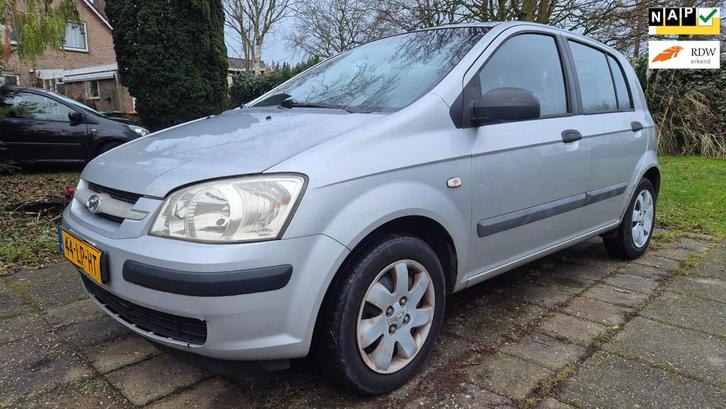 Hyundai Getz 1.3i GL APK 5 DEURS GOEDE STAAT, Auto's, Hyundai, Bedrijf, Te koop, Getz, Airbags, Centrale vergrendeling, Elektrische ramen