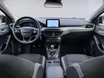 Ford Focus Wagon 1.0 EcoBoost Connected, 1 e eigenaar, Origi, Auto's, Ford, Gebruikt, Euro 6, 100 pk, Zwart