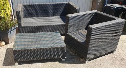 Tuinmeubel set kunstof riet
Sterk En degelijk 
in goede staa, Tuin en Terras, Tuinmeubel-accessoires, Gebruikt, Ophalen