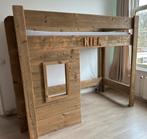 Steigerhouten hoogslaper (1 persoon) van Jorg, Ophalen, Zo goed als nieuw, Hoogslaper