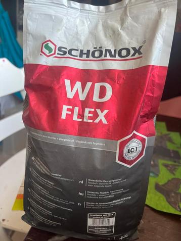 Schönox WD Flex Voegmortel 5kg - Nieuw! beschikbaar voor biedingen