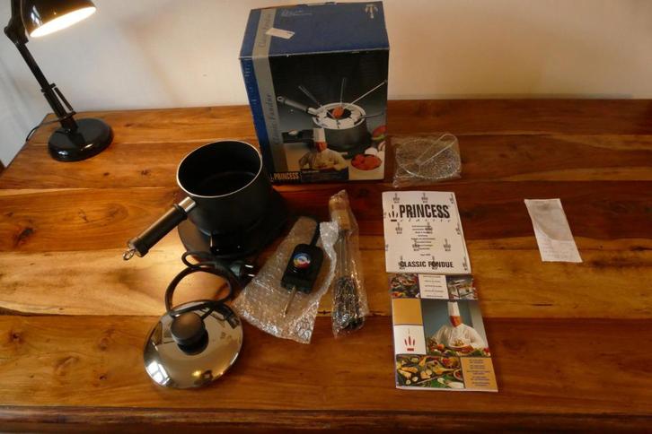 Princess Classic Fondue Type 2650, Witgoed en Apparatuur, Fonduesets, Zo goed als nieuw, Fondueset, Elektrisch, Ophalen