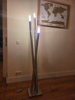 Moderne Staande Lamp met 3 Lichtpunten Led, Ophalen of Verzenden, Zo goed als nieuw, Glas, Modern