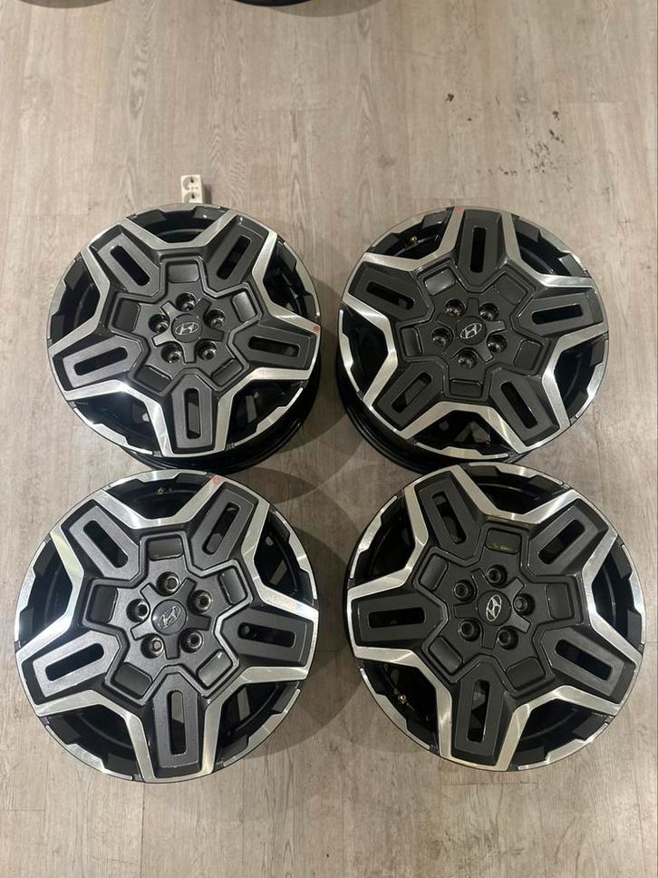 19 inch Hyundai velgen | Origineel | 7.5J ET49.5 | 5x114.3, Auto-onderdelen, Banden en Velgen, Velg(en), All Season, 19 inch, Overige
