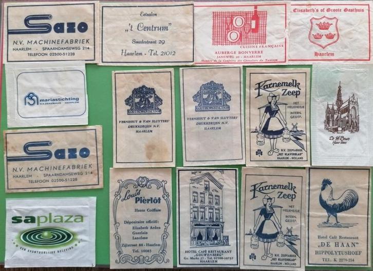 Haarlem 265, Verzamelen, Suikerzakjes, Verzenden