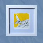 Vistekening in een kader, Antiek en Kunst, Ophalen of Verzenden