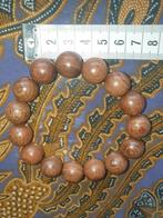 Mooie grote kralenarmband Kayu Cendana Indonesië, Ophalen of Verzenden, Zo goed als nieuw