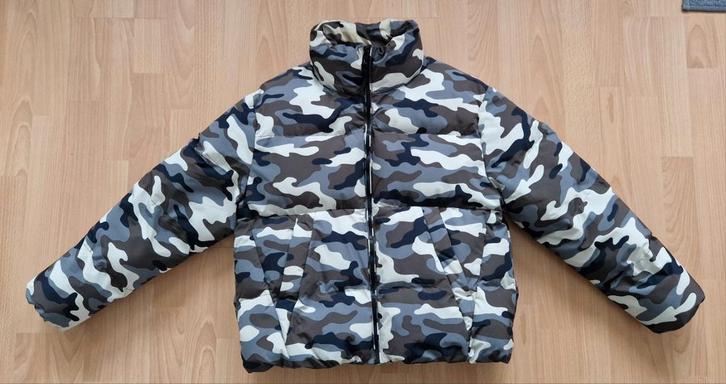 Mt. L Zgan camouflage bomberjack FB Sister, Kleding | Dames, Jassen | Winter, Zo goed als nieuw, Maat 42/44 (L), Overige kleuren