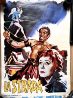 La strada ( the road ) 1954 , Federico Fellini, Ophalen of Verzenden, A1 t/m A3, Rechthoekig Staand, Film en Tv
