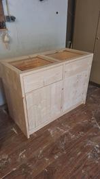 Keukenblok van terug gedroogd en geschaafd steigerhout, Ophalen of Verzenden, Nieuw