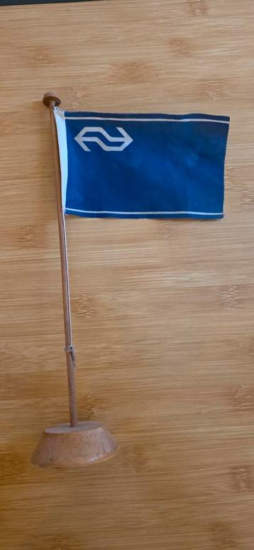 Oude NS Vlag - Zeldzaam! beschikbaar voor biedingen