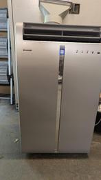 mobiele airco cv -p09fr sharp, Ophalen, Gebruikt, 3 snelheden of meer, Afstandsbediening