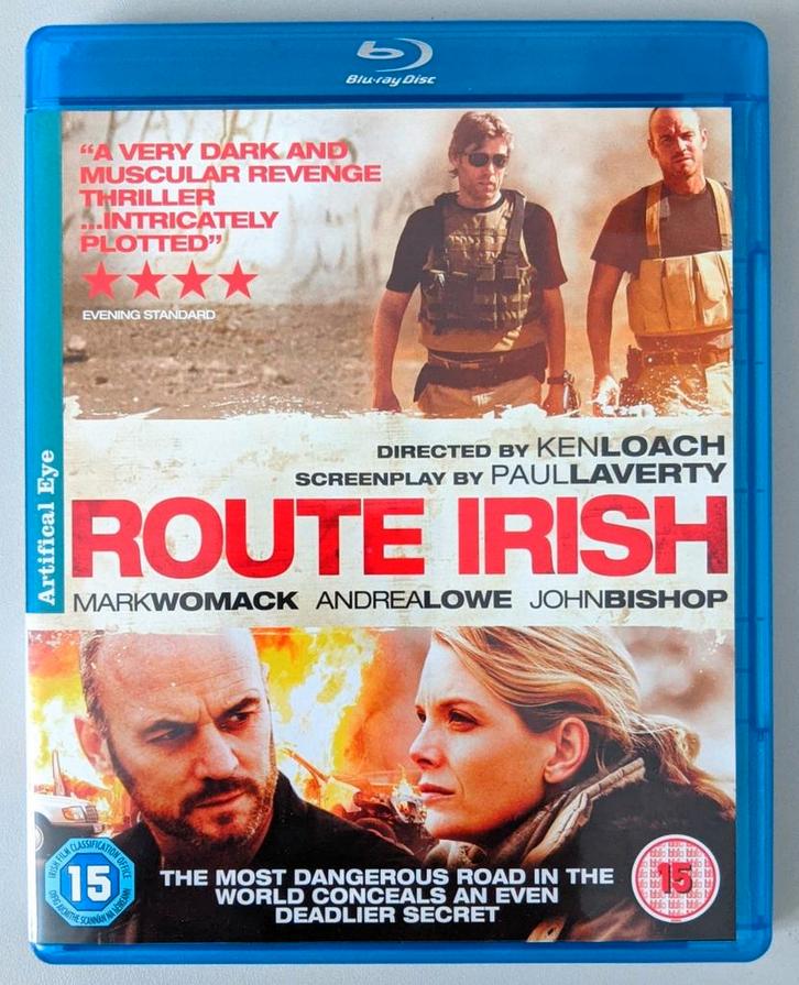 Route Irish | 2010 | Ken Loach | Artificial Eye, Cd's en Dvd's, Blu-ray, Zo goed als nieuw, Filmhuis, Ophalen of Verzenden