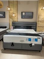 Yatas Bedding Cool & Wool boxspring met geweven grijs, Huis en Inrichting, Eenpersoons, Nieuw, Ophalen of Verzenden, 200 cm