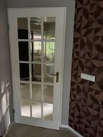 Binnendeuren met glas, Doe-het-zelf en Verbouw, Deuren en Horren, Ophalen, Gebruikt, 80 tot 100 cm, Binnendeur