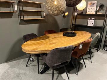 showroomopruiming! | eetkamertafel Zip | mangohout beschikbaar voor biedingen