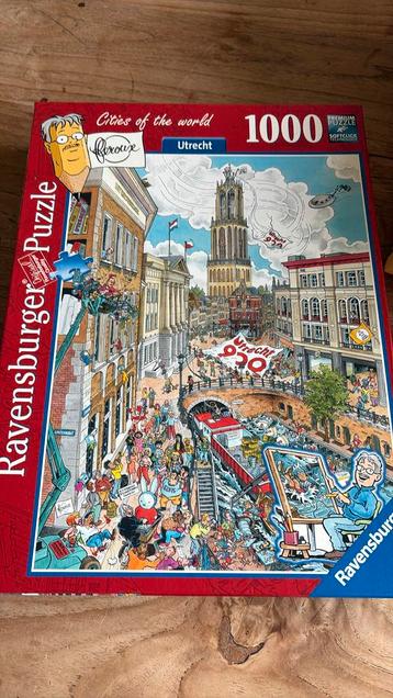 Puzzel Utrecht 1000 stukjes van Ravensburger  beschikbaar voor biedingen