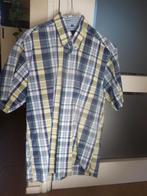 overhemd heren. Katoen. Maat M. Boordmaat 39/40. John Cabot., Kleding | Heren, Blauw, Zo goed als nieuw, John Cabot, Halswijdte 39/40 (M)