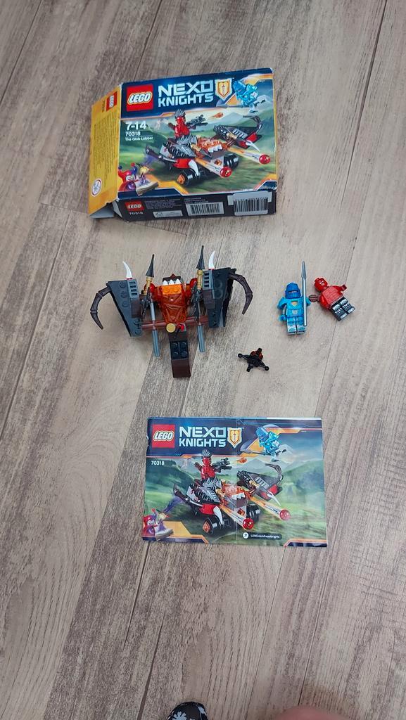Lego knexo knight 70318, Kinderen en Baby's, Speelgoed | Duplo en Lego, Zo goed als nieuw, Lego, Complete set, Ophalen of Verzenden