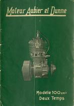 Handleiding Franse tweetakt motor Aubier & Dunne 100cc, Motoren, Ophalen of Verzenden, Overige merken