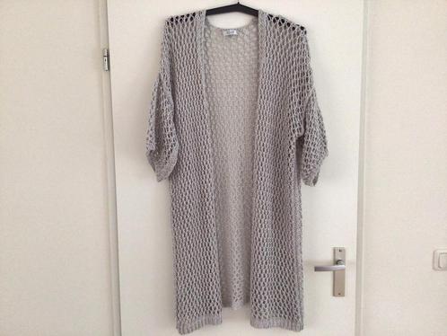Gehaakt vest merk Solar, grijs nieuw, 40 / large, Kleding | Dames, Truien en Vesten, Nieuw, Maat 38/40 (M), Grijs, Ophalen of Verzenden
