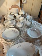 Servies van winterling, Ophalen