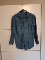 Spijker blouse Hema Maat S, Maat 38/40 (M), Blauw, Ophalen of Verzenden, Zo goed als nieuw