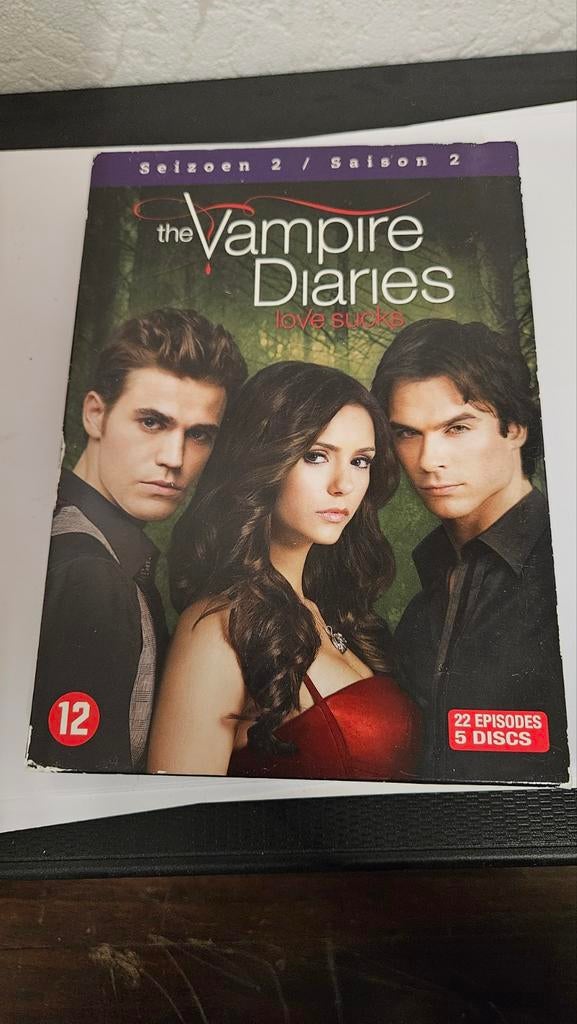 The Vampire Diaries Seizoen 2 DVD, Gebruikt, Boxset, Drama, Ophalen of Verzenden