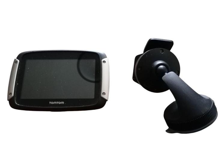 tomtom rider met auto houder, Motoren, Accessoires | Navigatiesystemen, Gebruikt, Ophalen of Verzenden