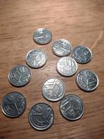 11x Belgische Franken - Collectie, Ophalen of Verzenden, Metaal, Losse munt