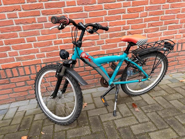 Jongensfiets 22 inch - Prima staat, Fietsen en Brommers, Fietsen | Jongens, Gebruikt, 22 inch, Handrem, Ophalen