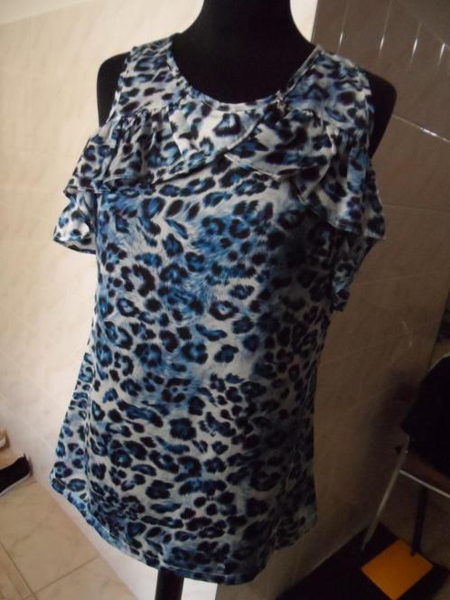 blouse van given nieuw, Kleding | Dames, Blouses en Tunieken, Nieuw, Maat 36 (S), Blauw, Verzenden