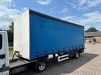 BE oplegger  7 Ton / schuifzeilen / laadklep, Bedrijf, Aanhangers en Opleggers, Te koop, ABS