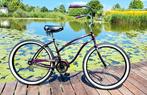 Fantastische nieuw gebouwde beachcruiser! Paars metallic!, Fietsen en Brommers, Fietsen | Cruisers en Lowriders, Ophalen, Nieuw