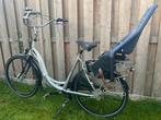 Sparta amazone + Yepp achterzitje, Fietsen en Brommers, Ophalen, Gebruikt, Dubbele standaard, Gazelle