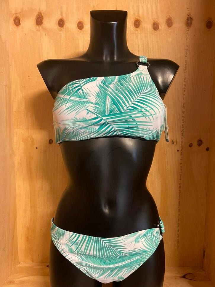Barts amsterdam bikini maat 40 en 42 palmet cheeky, Kleding | Dames, Badmode en Zwemkleding, Nieuw, Bikini, Groen, Verzenden