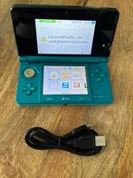 Blauwe 3DS met 128GB SD kaart, Ophalen of Verzenden, Gebruikt, Blauw, 3DS
