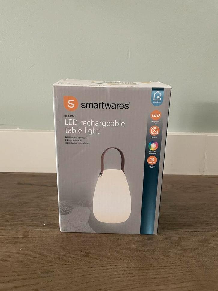 Smartwares LED Tafellamp - Nieuw in doos, Huis en Inrichting, Lampen | Hanglampen, Nieuw, Minder dan 50 cm, Kunststof, Ophalen of Verzenden