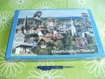 Nieuw in seal: Duitse puzzel Friedrichsdorf / Taunus - 500st beschikbaar voor biedingen