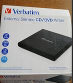 External CD/DVD writer Verbatim, Computers en Software, Optische drives, Dvd, Nieuw, Extern, MacOS